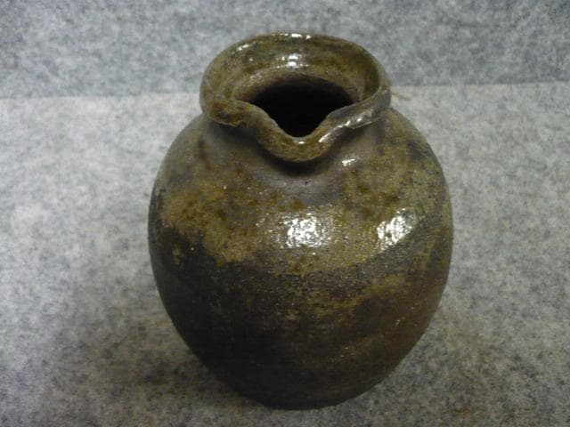 越前焼 お歯黒壷 [B31358]