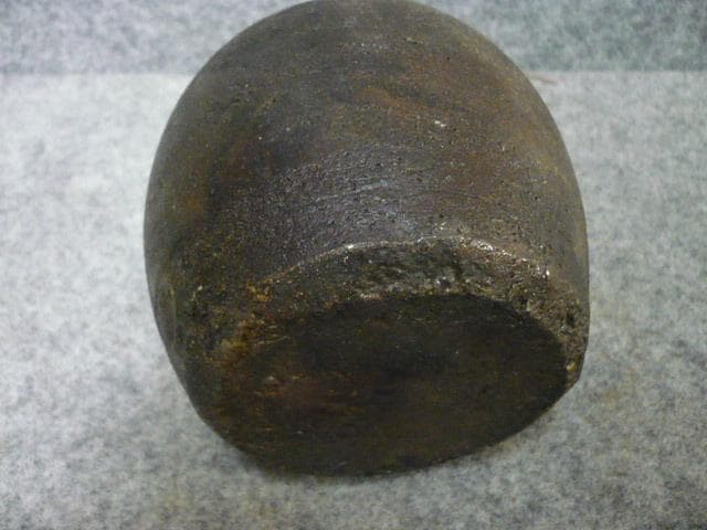 越前焼 お歯黒壷 [B31358]