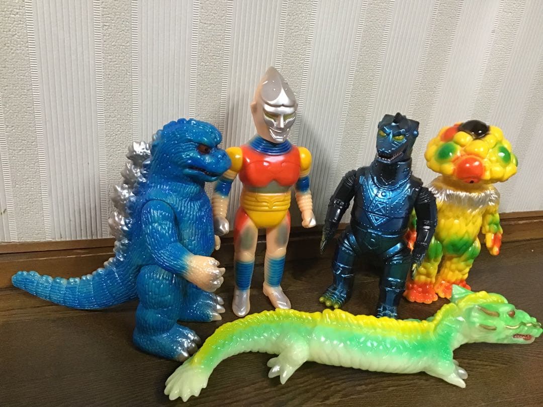 M1号　東宝怪獣5体セット　福袋　現状現品渡し　美品　プロフ必読　値引不可