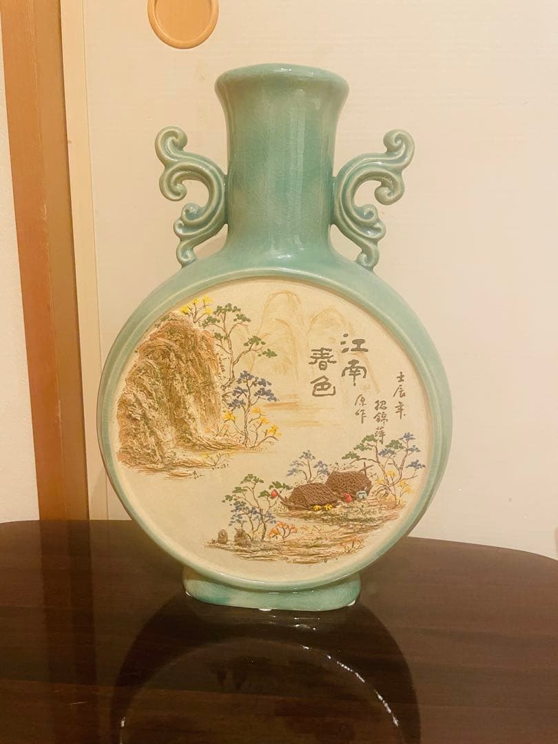 中国の花瓶　焼き物