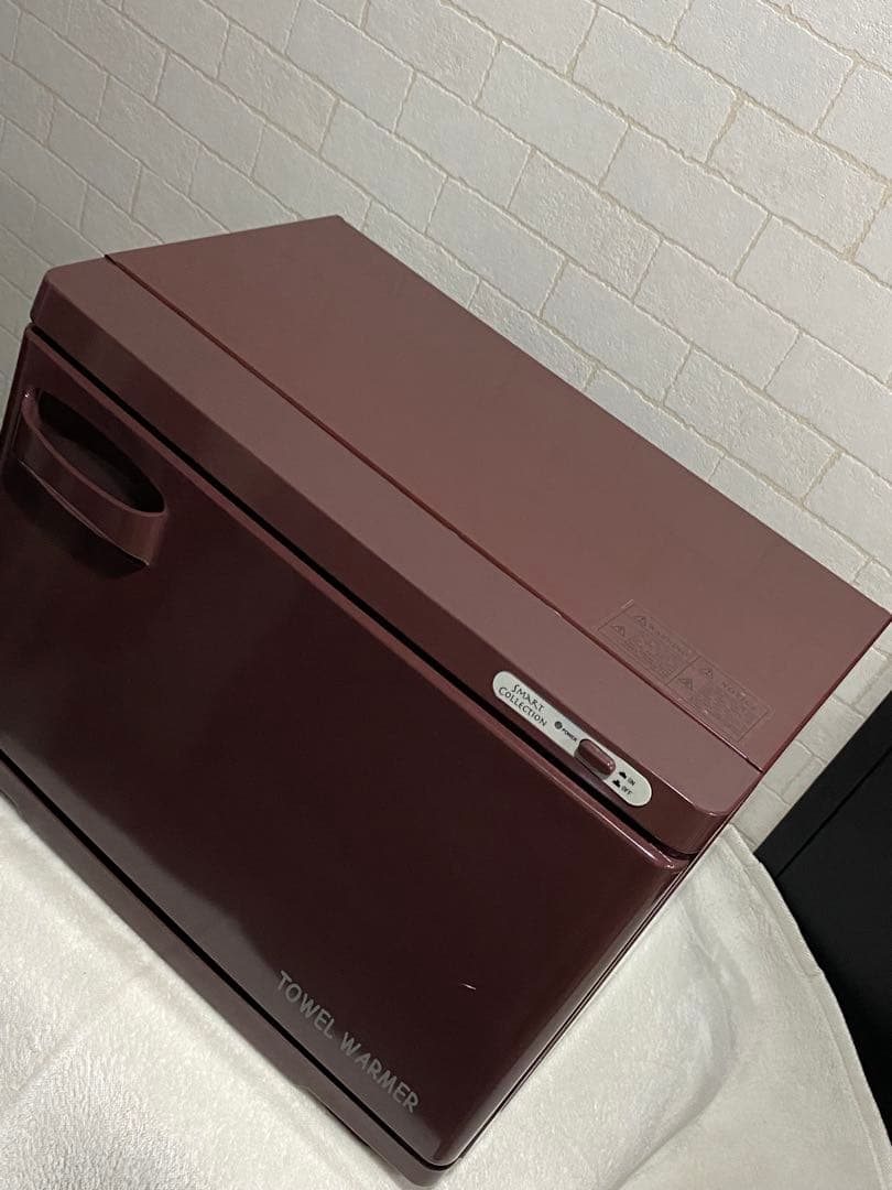 タオルウォーマー TW-18F ブラウン 前開き 大容量18L ダイシン商事