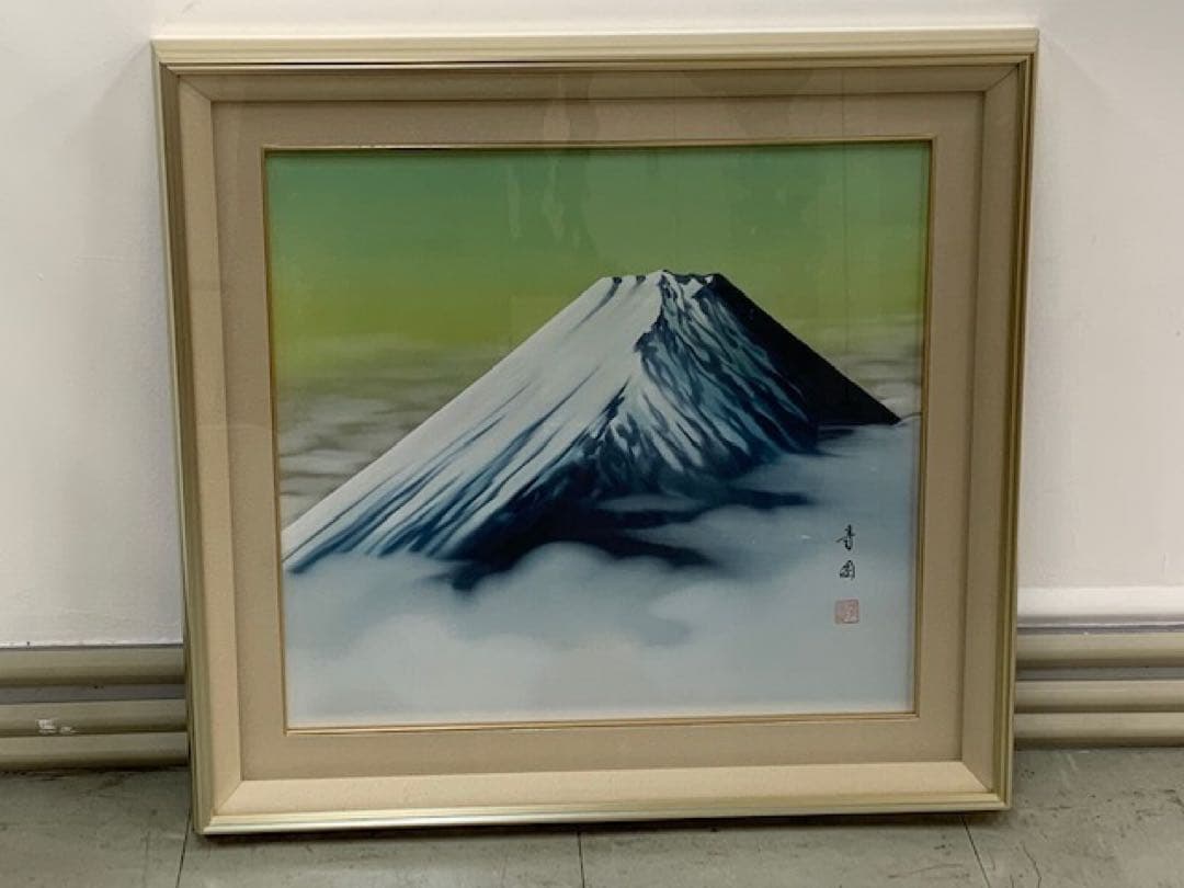 引取り歓迎！！ 絵画 / 富士 / 『田中芳園』/ 真筆証明書あり