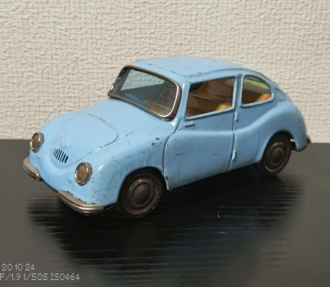 BANDAI　バンダイ　ブリキ　自動車　SUBARU　スバル360