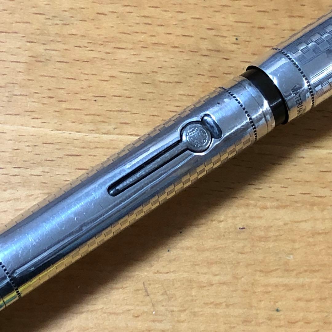 ウォーターマン万年筆452　スターリングシルバー　2号ペン