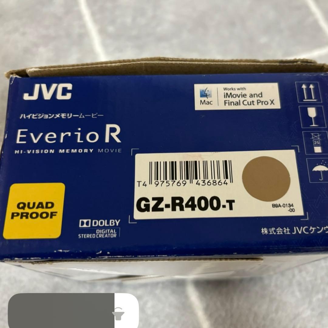 jvc ビデオカメラ　gz-r400-t
