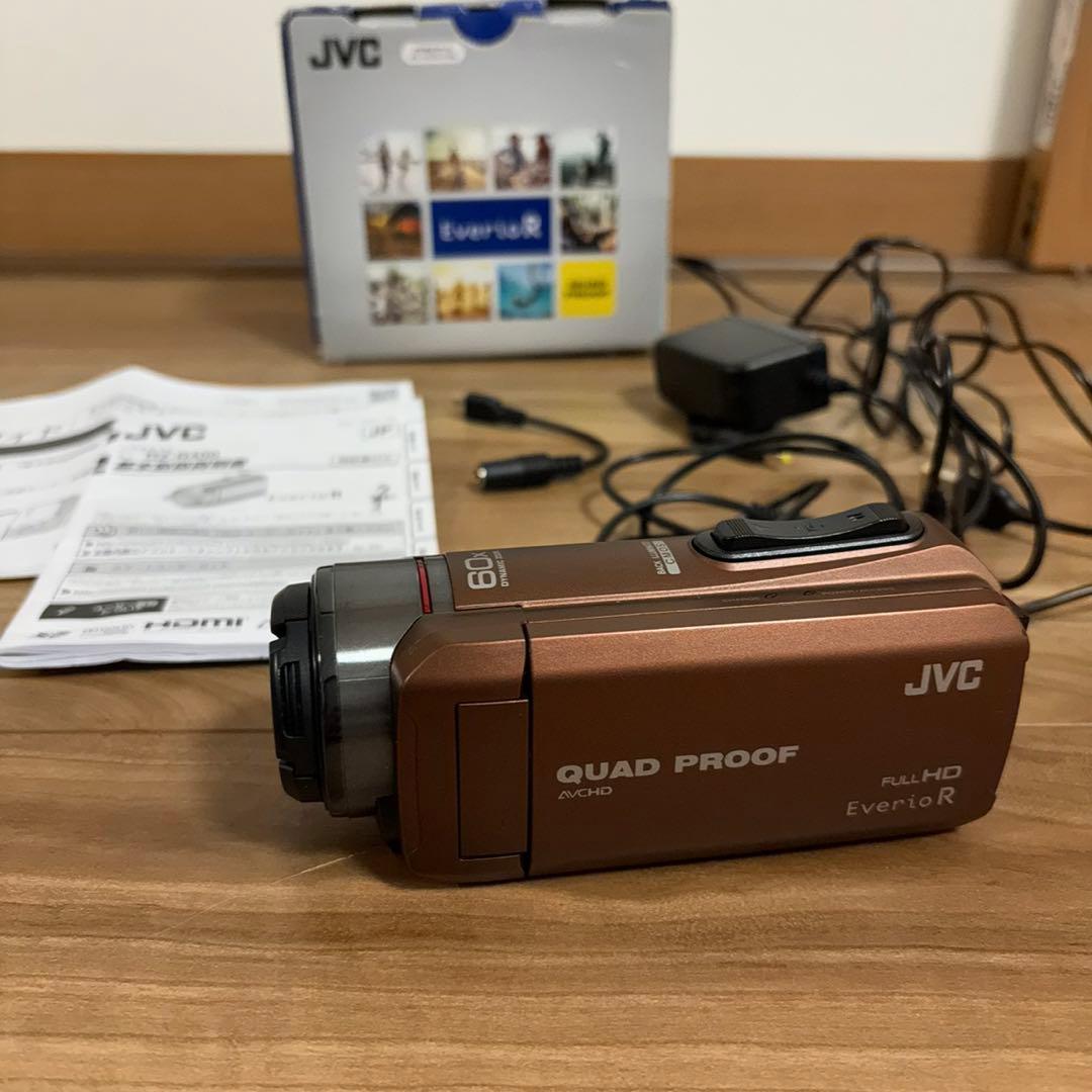 jvc ビデオカメラ　gz-r400-t