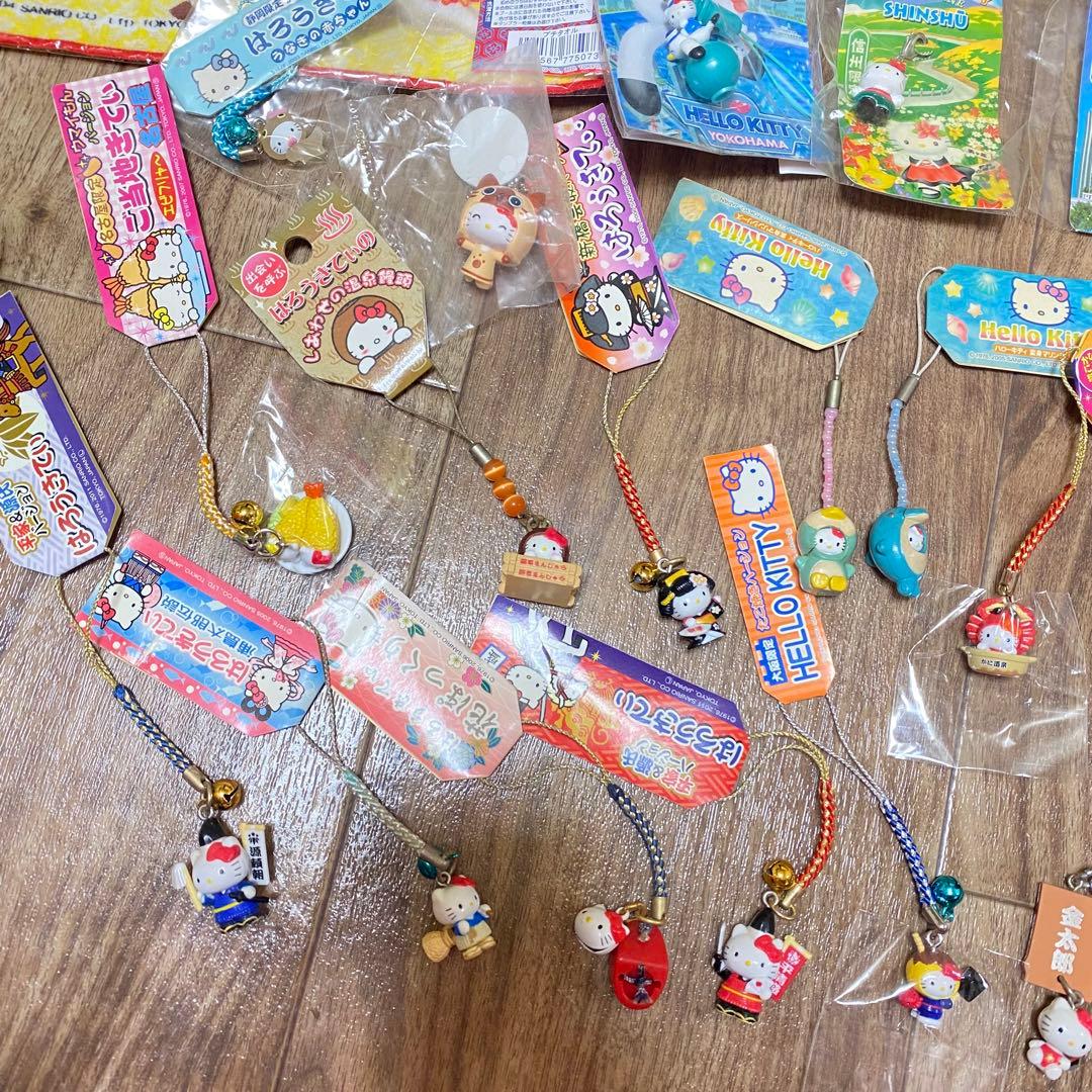 ご当地サンリオハローキティストラップキーホルダー　まとめ