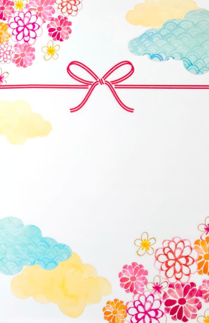 背景布【お正月I】サンプル　縦長　ペット撮影用ブース年賀状　梅の花　和柄　赤富士