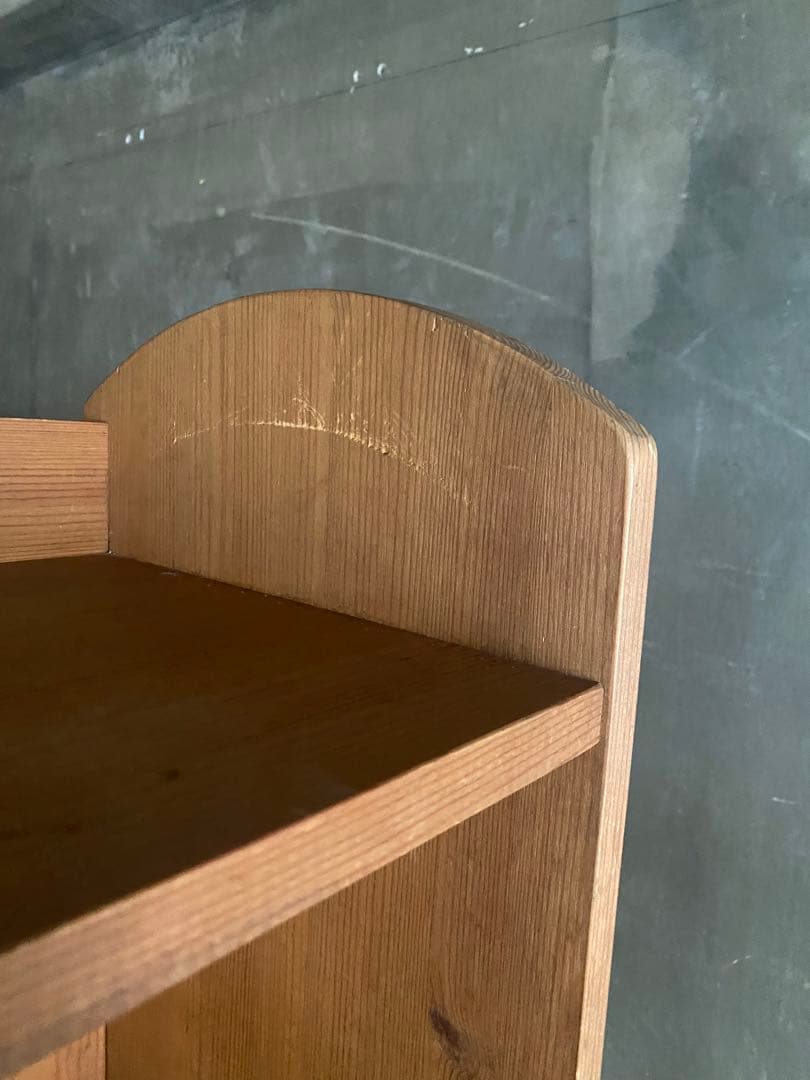 木製4段本棚 ナチュラルウッドカラー