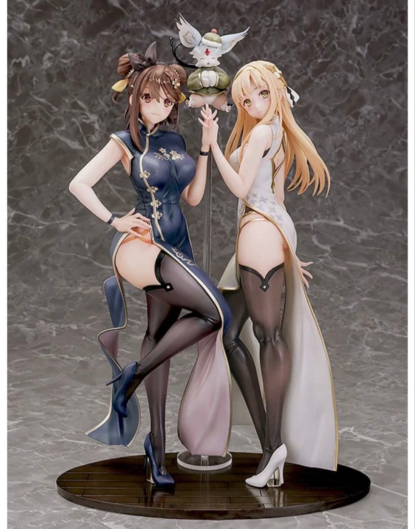 ライザのアトリエ２　ライザ&クラウディア　チャイナドレスVer. フィギュア