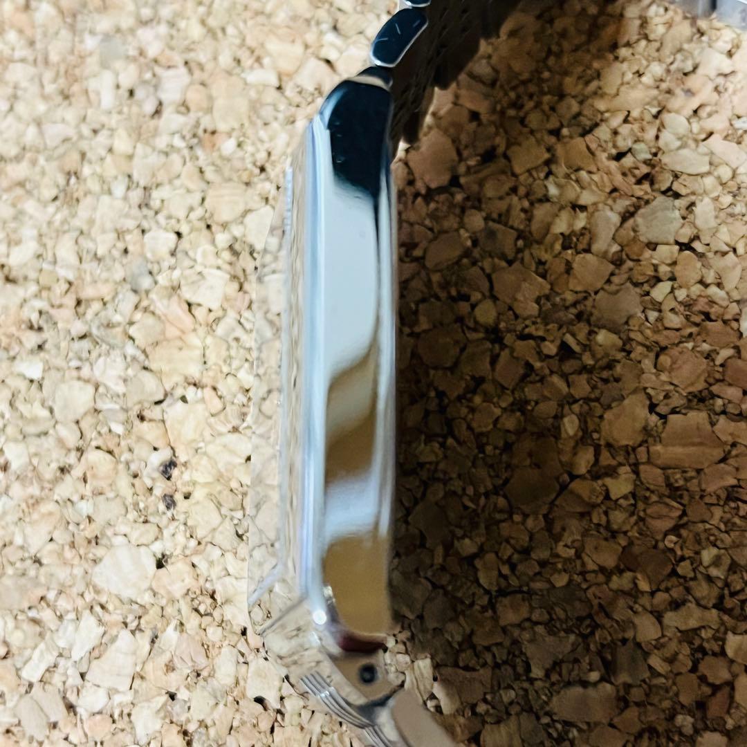 GUCCI Gタイムレス／レクタングル138.4クォーツSS.ブラックフェイス