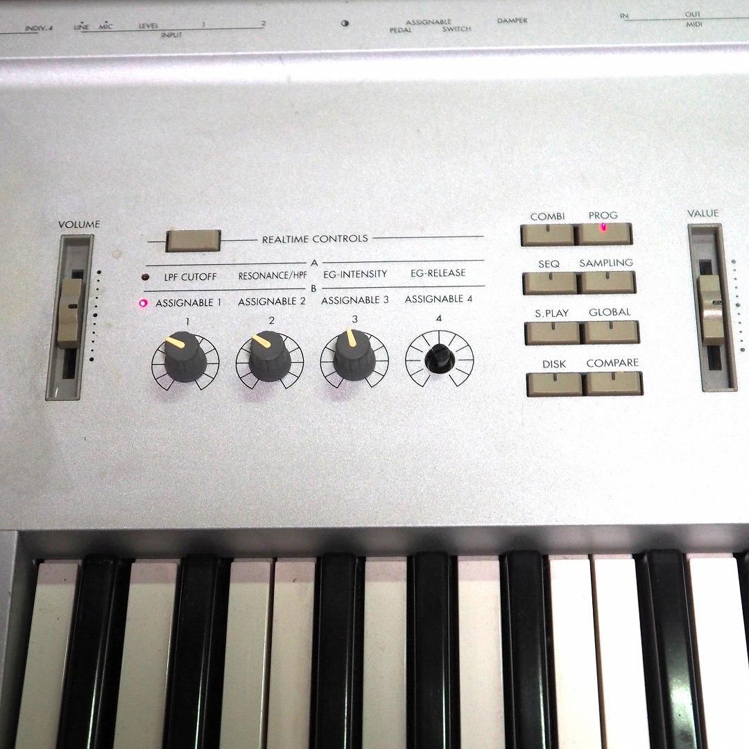 完動_美品_付属品完備_KORG TRITON_61鍵_FDD交換済_SC付