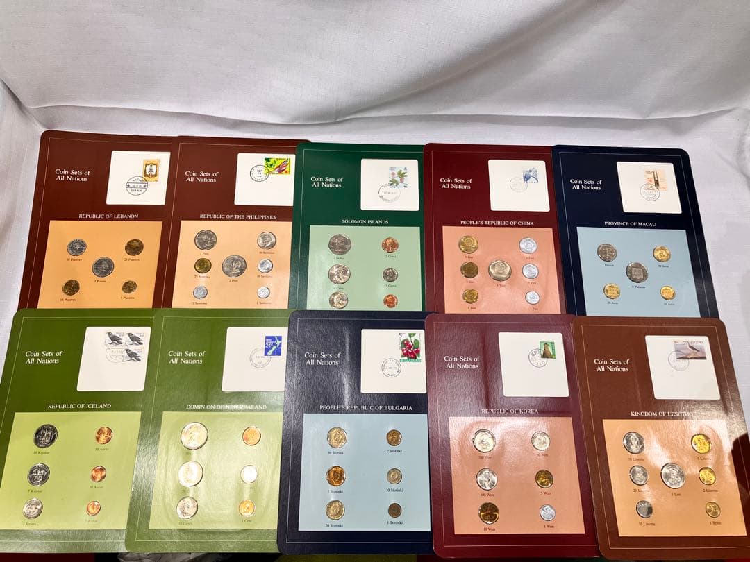 フランクリンミント社 世界の国々の 記念通貨 Ⅰ Ⅲ バラ