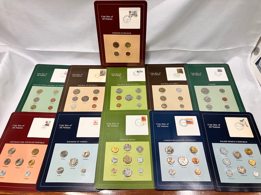 フランクリンミント社 世界の国々の 記念通貨 Ⅰ Ⅲ バラ