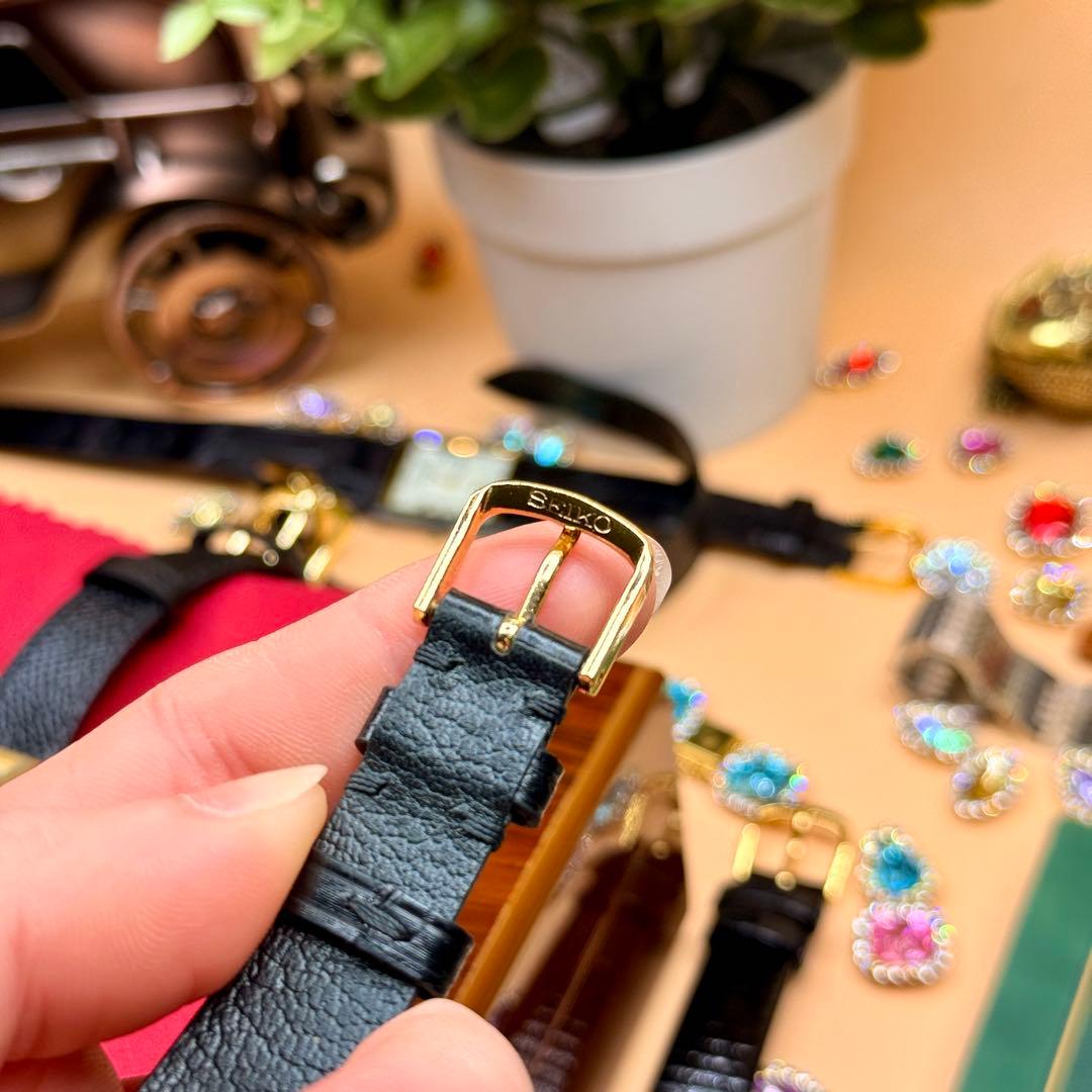 [希少] VINTAGE SEIKO 5Y30-5360 TANK 1988年