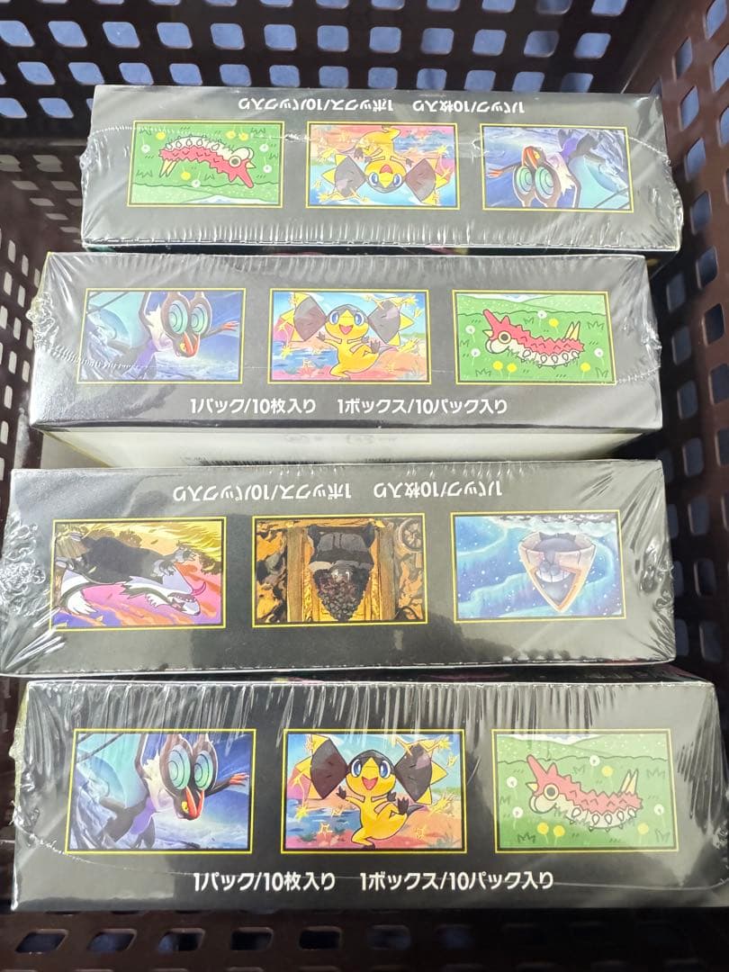 ポケモン MEGA ドリームEX 4パックセットシュリンク付き4BOX