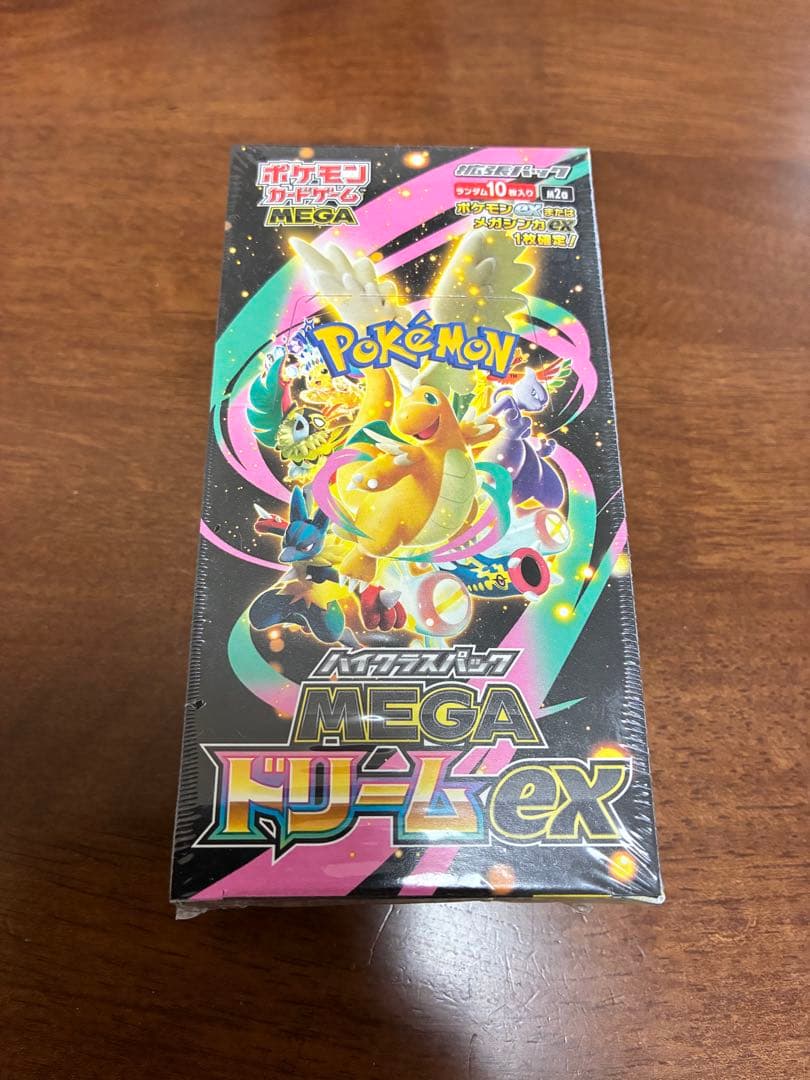 【匿名配送】ポケカ MEGAドリームex box シュリンク付