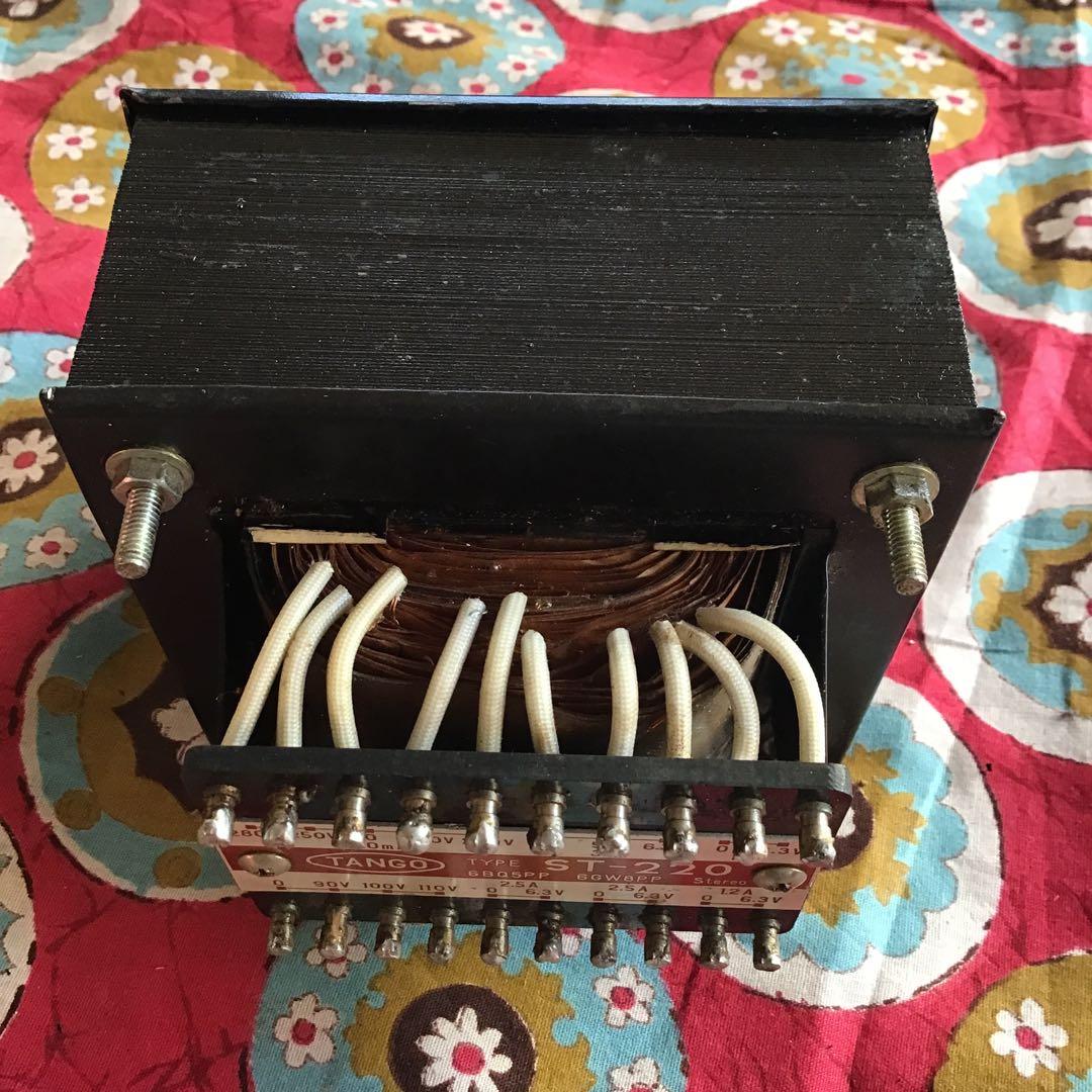 TANGO ST-220 トランス　アンプ　真空管　オーディオ