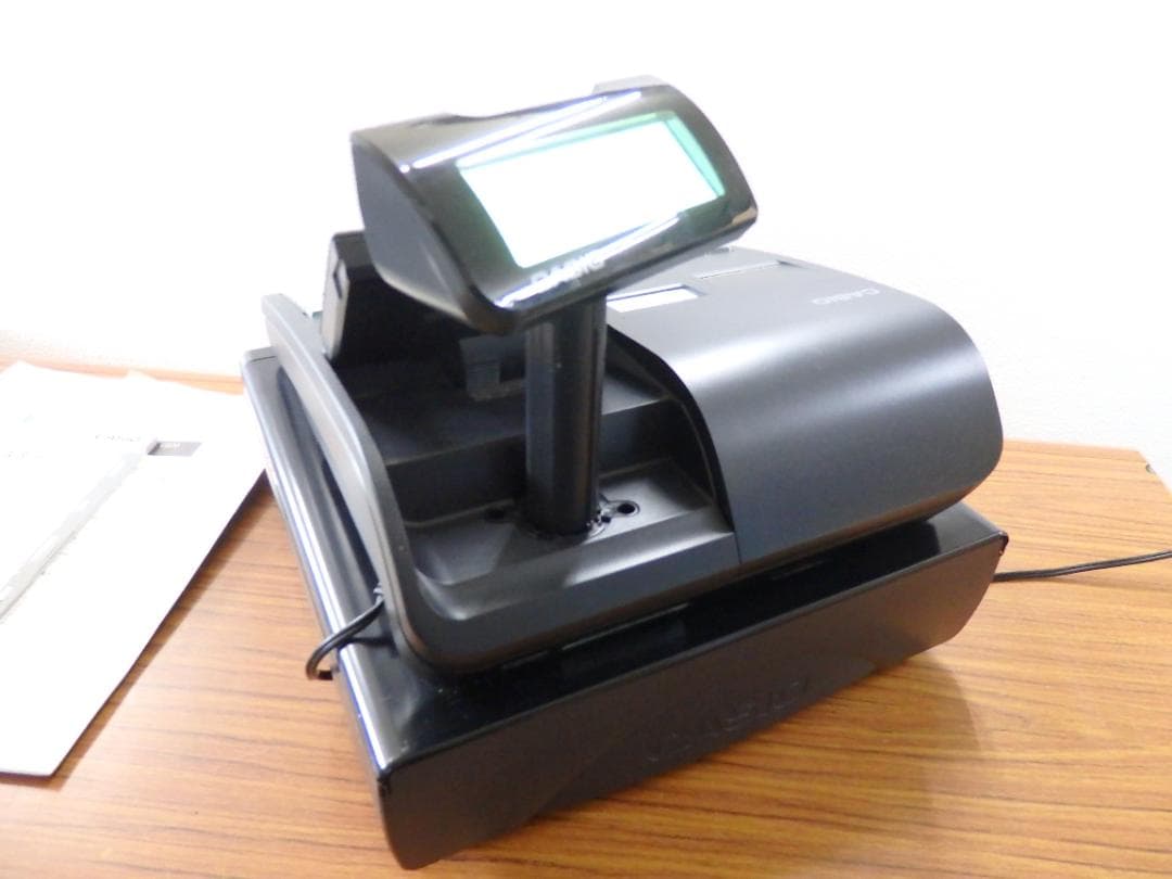 0210 美品 設定無料 カシオ TE-2700-20S 高性能 レジスター