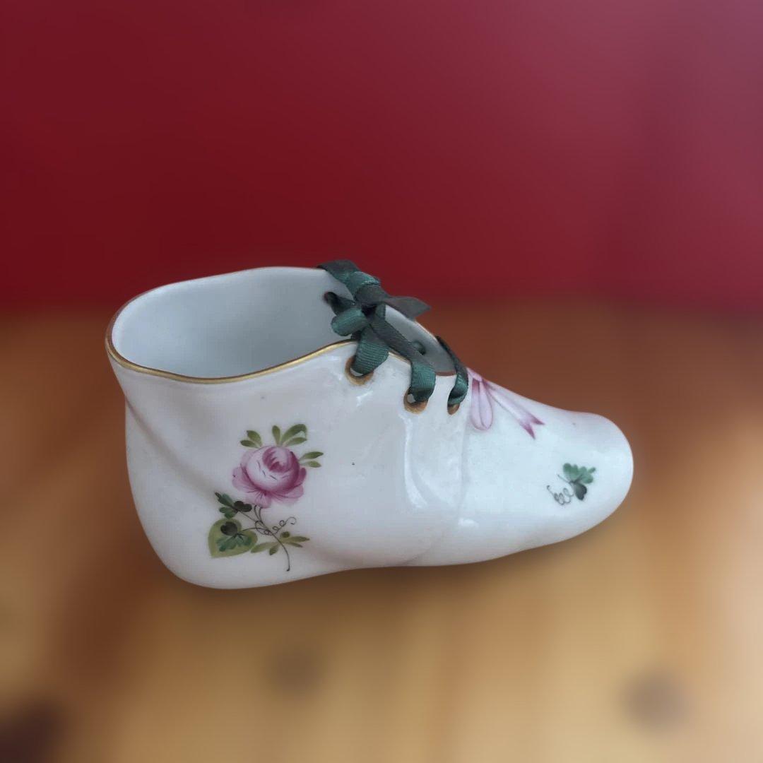 ヘレンド　HEREND HVNGARY ベビージュース小物入れ　置き物