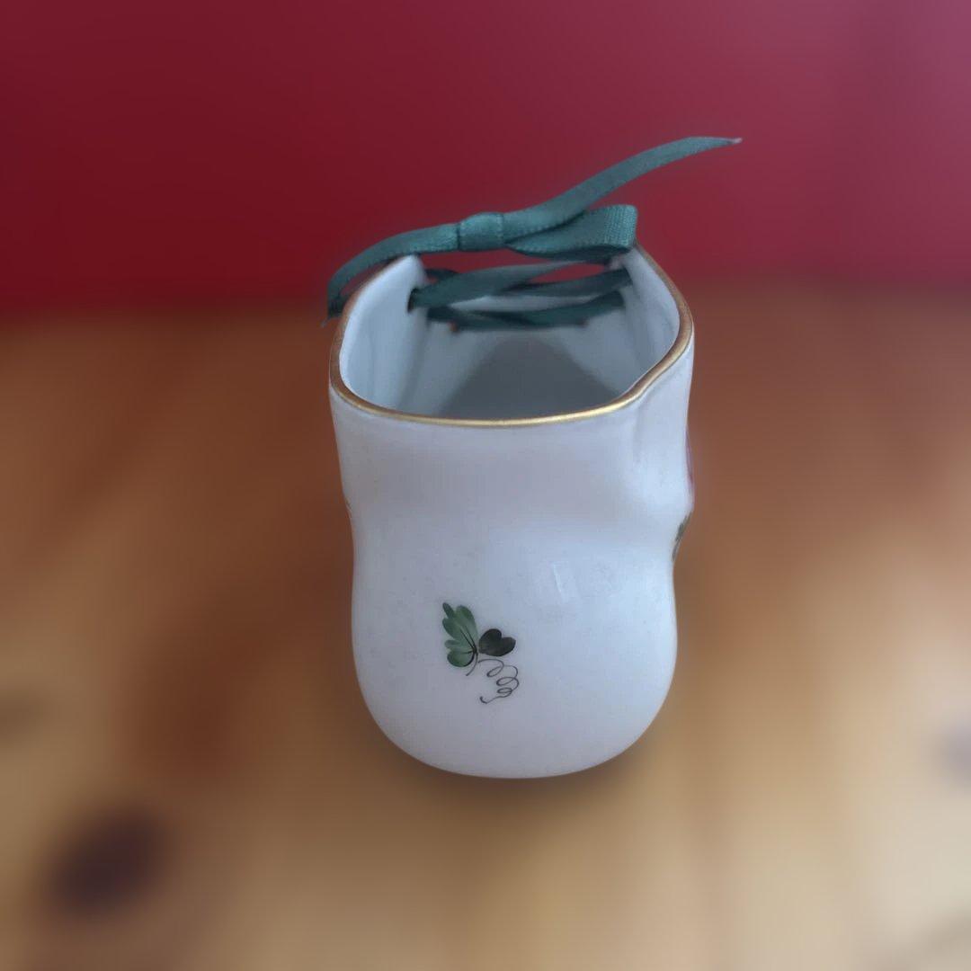 ヘレンド　HEREND HVNGARY ベビージュース小物入れ　置き物