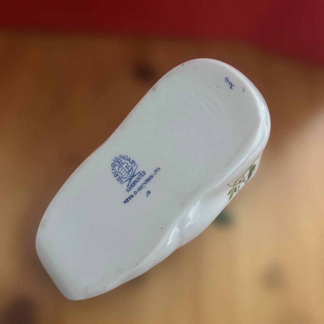 ヘレンド　HEREND HVNGARY ベビージュース小物入れ　置き物