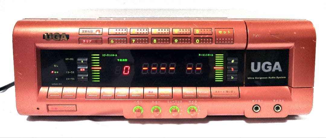 UGA UGA-01 カラオケ機器【ジャンク品】