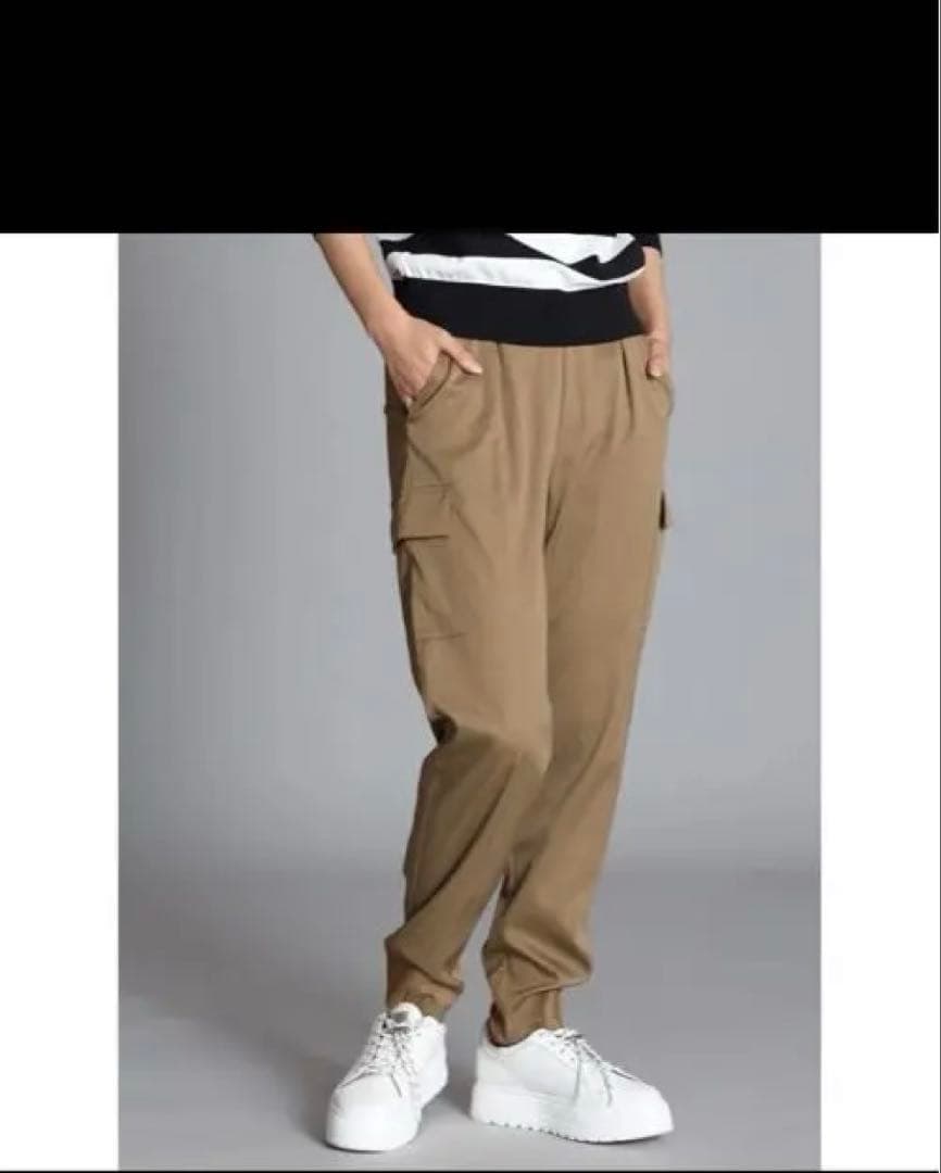 ⭐︎Hane　新品　SCOTCLUB カーゴジョガーパンツ キャメル⭐︎