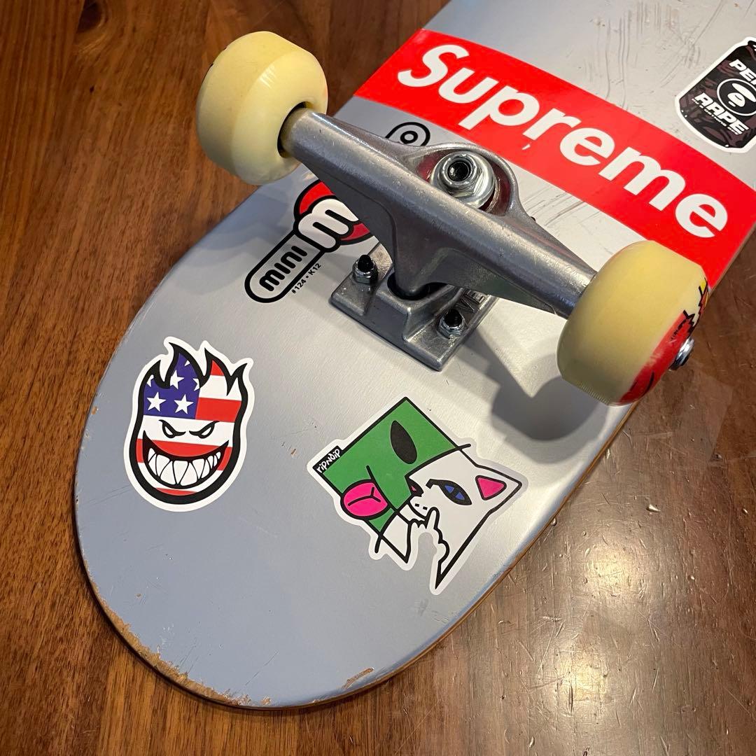 ミニロゴ　美品　スケボー　コンプリート　子供用　ベンチャートラック　トイマシーン