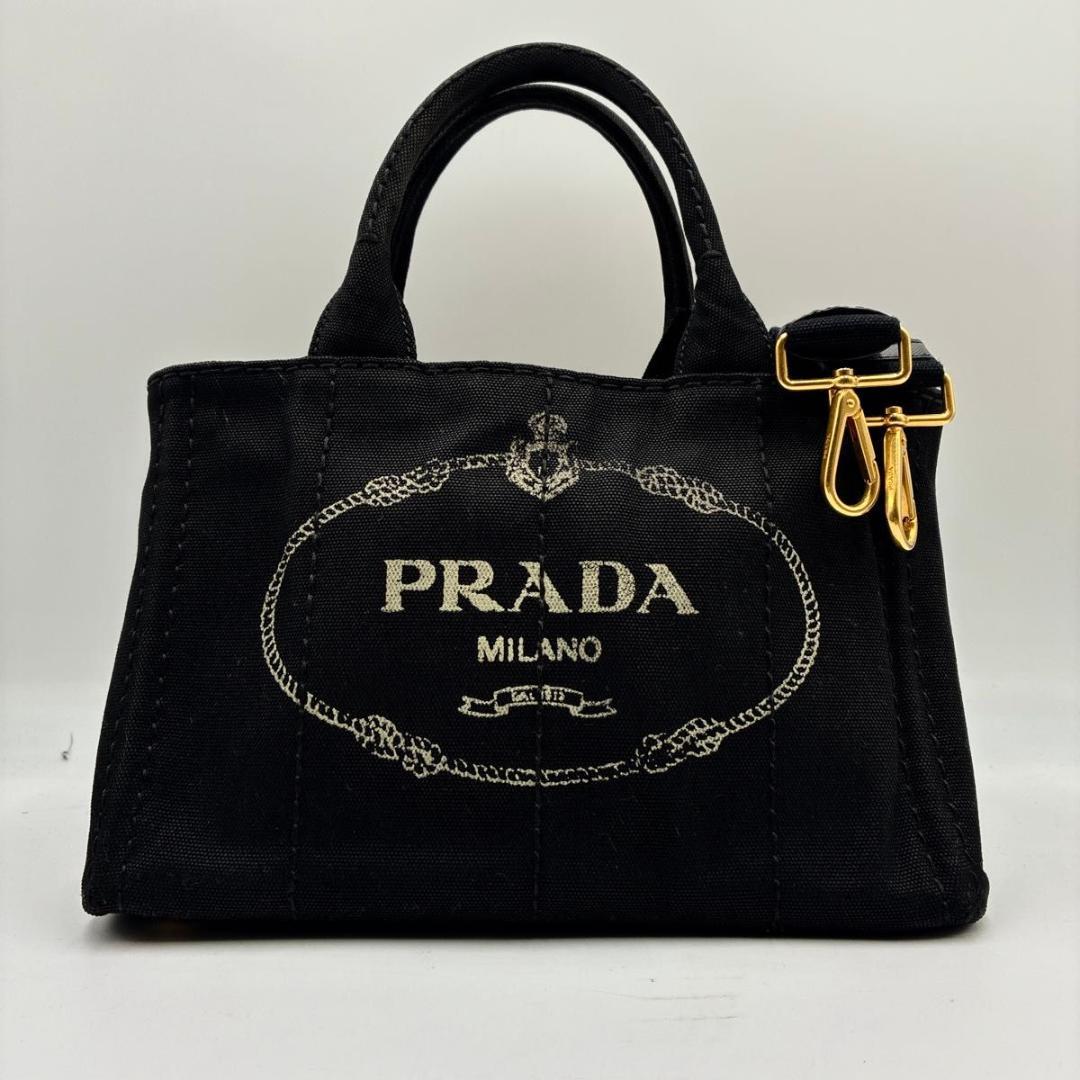 　プラダ カナパ S ハンドバッグ ショルダー 2way