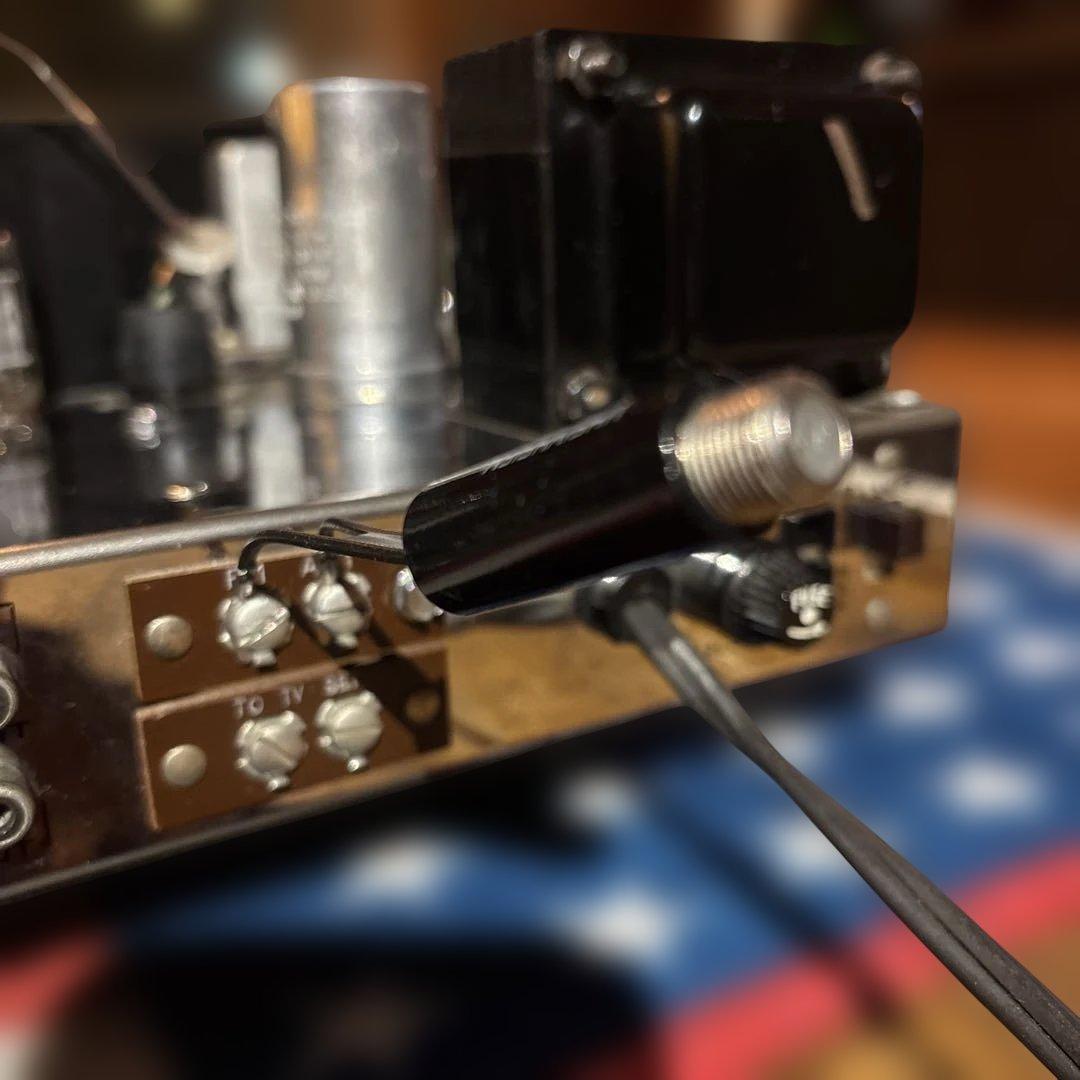 マッキントッシュMR65真空管FMチューナー受信良好