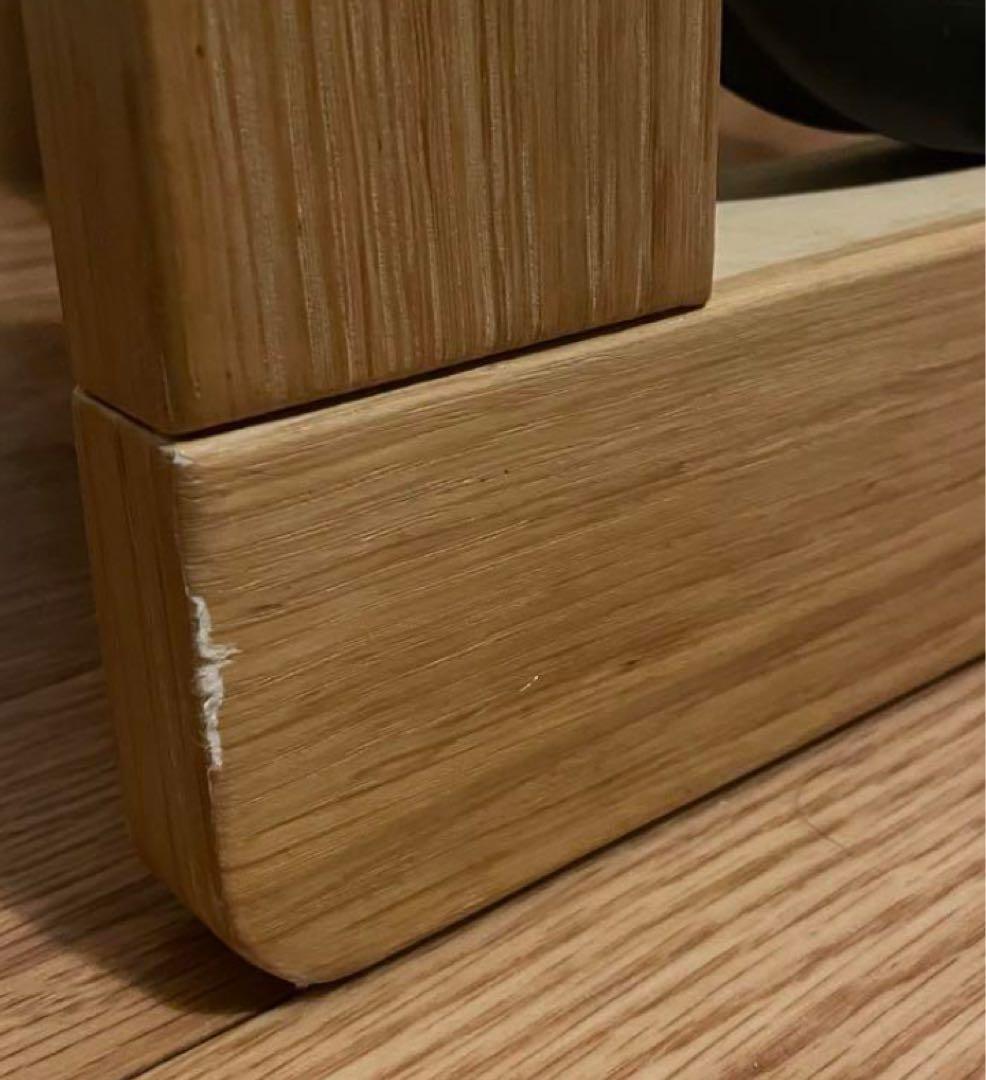 MUJI 木製ベッドフレーム シングル オーク