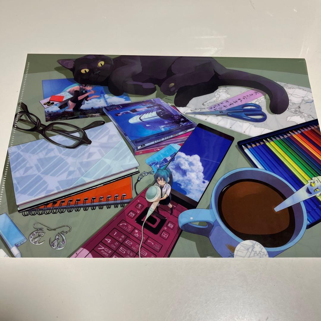 初音ミク　CD 特典　クリアファイル　同人誌