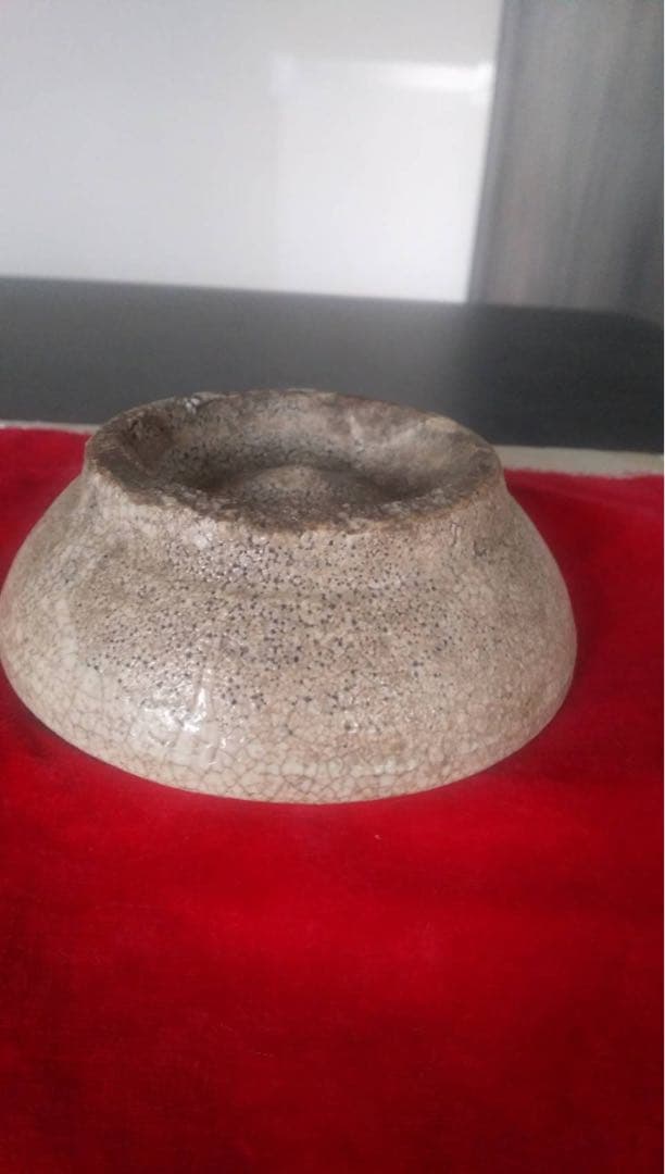 李朝　韓国美術　古美術　小皿　古陶磁　井戸　平盃