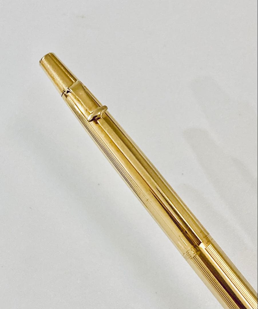 18金張◆カランダッシュ ボールペン エペ シズレ スイス製 1980s 18k