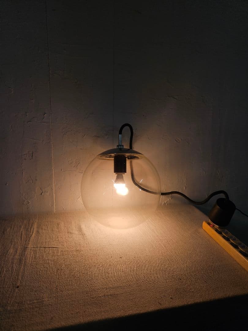 ジャパンヴィンテージ 球体ガラスのペンダントライト ナショナル 松下電器