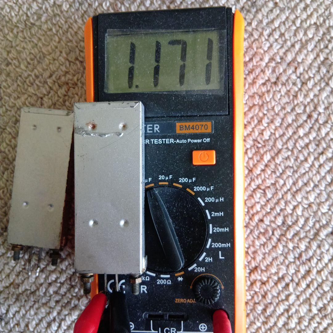 WESTERN ELCTRIC 141A コンデンサー　銀２本