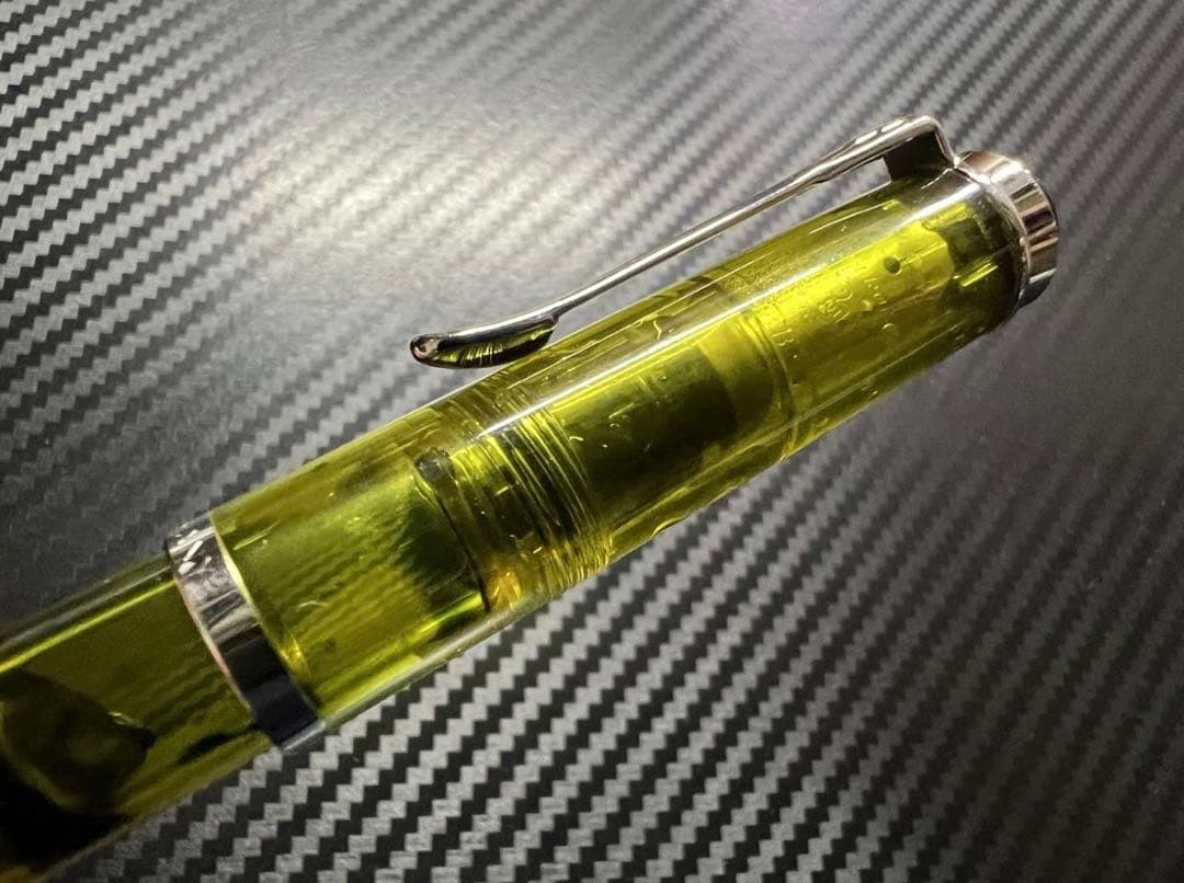 未使用に近い ペリカン 万年筆 M205 デュオネオン BB