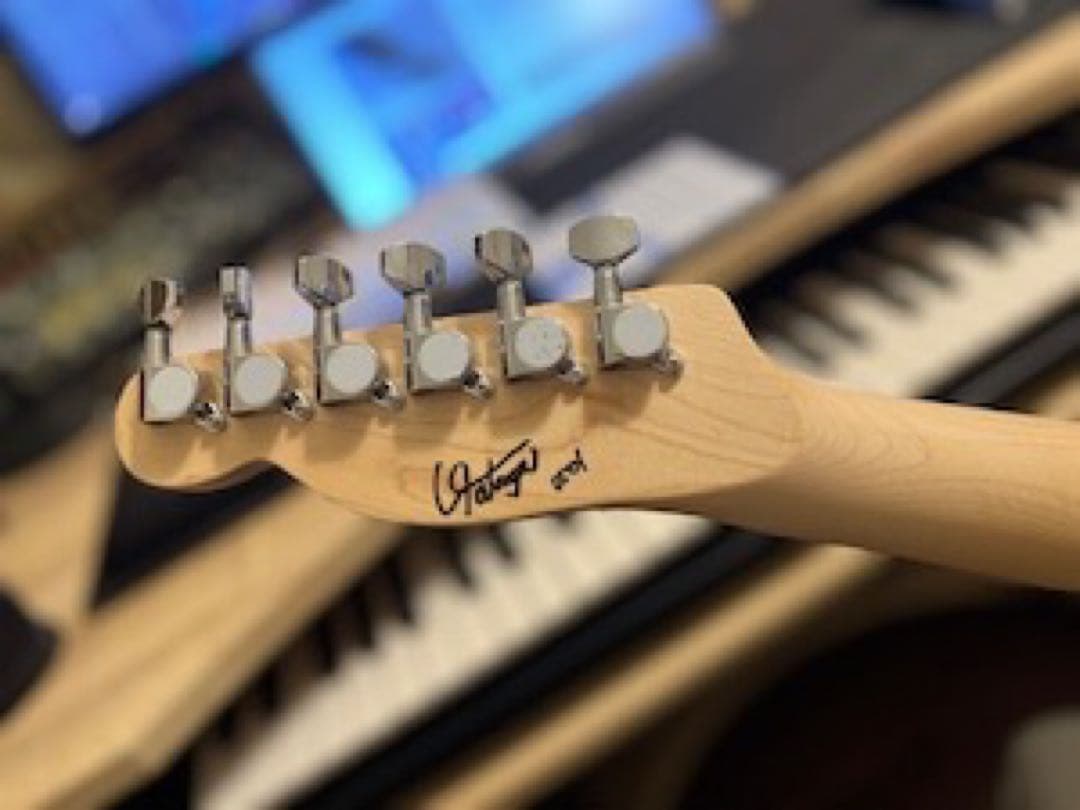 【未使用品】田口達也 オリジナルギター ブラック