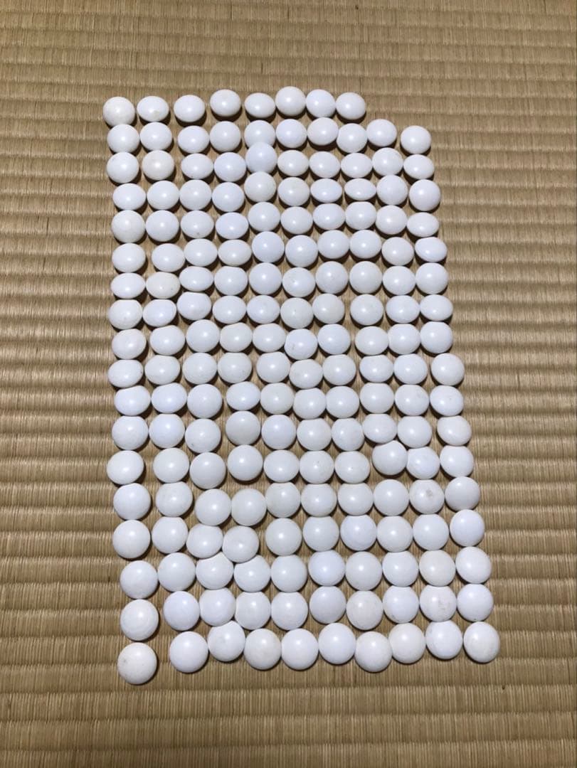 囲碁　本蛤 那智黒　碁石　37号　38号