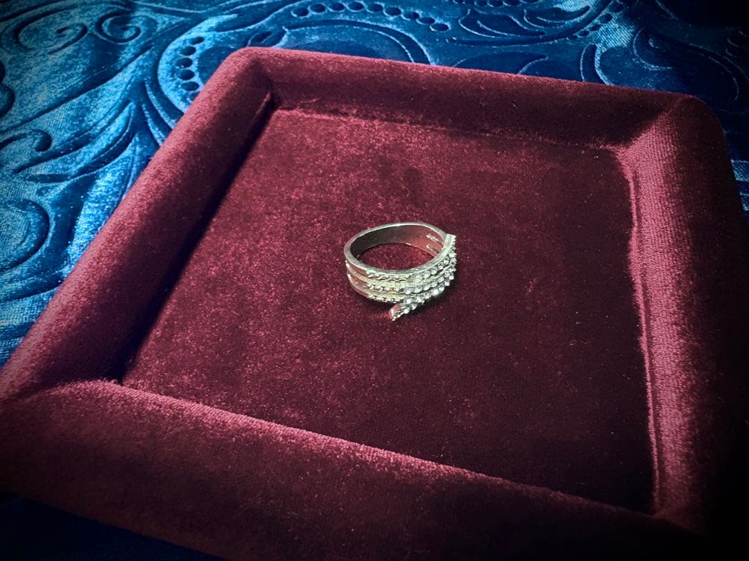 【遷移圏遺物】異界霊能師「パンパネイラ」様封入の指輪 ⁂呪宝⁂ くー