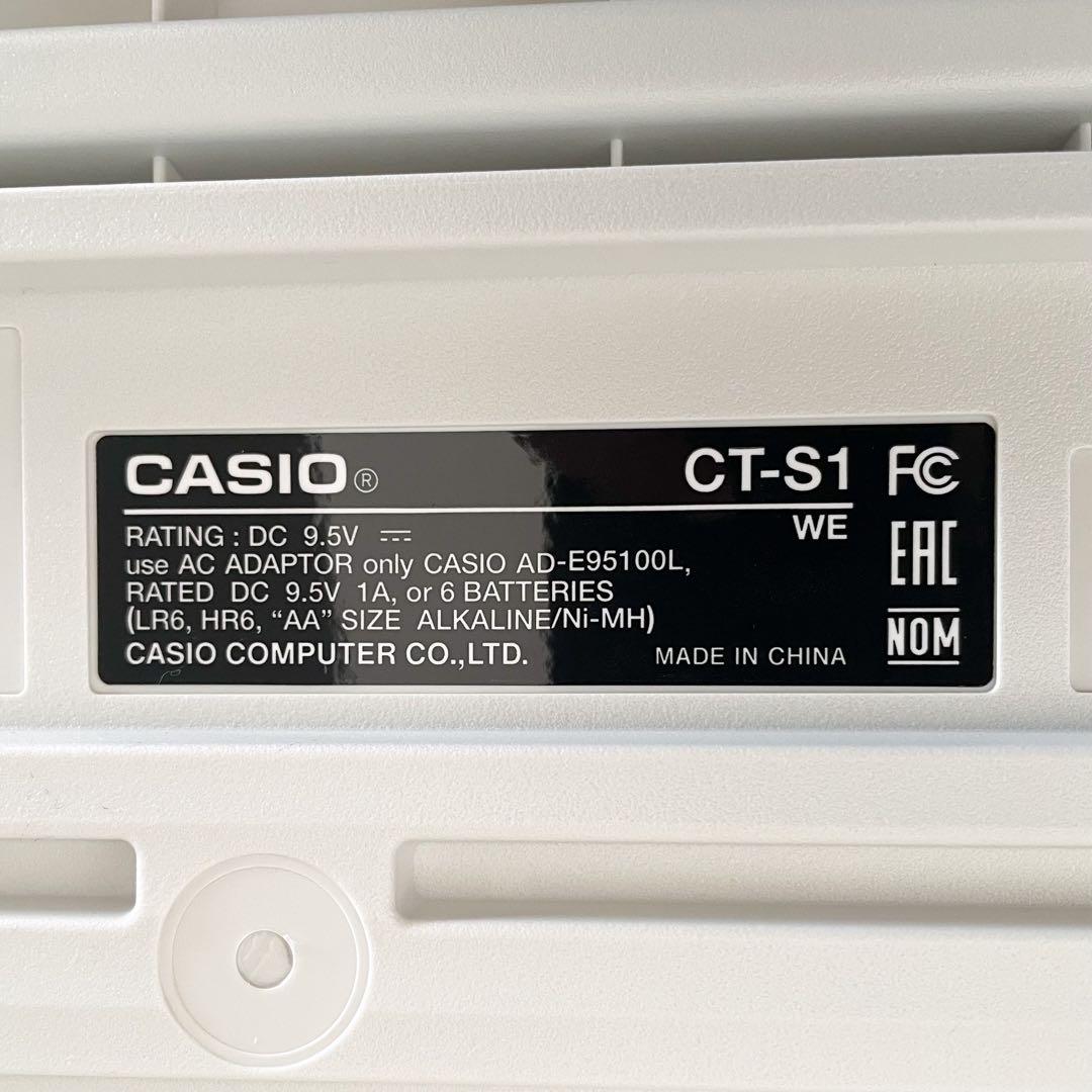 極美品！おまけ付き CASIO カシオトーン CT-S1 電子キーボード