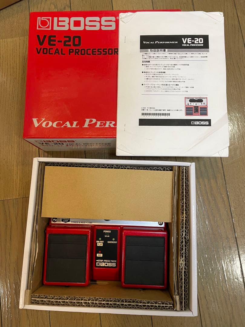 （箱説明書付き・美品）BOSS VE-20 ボーカルエフェクター