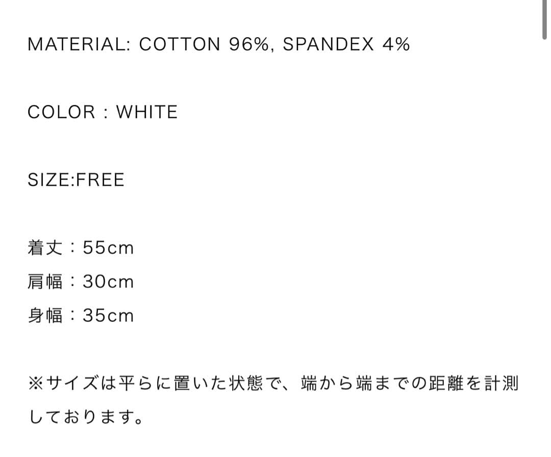 トップス LEWIN / WHITE gadidanoniem