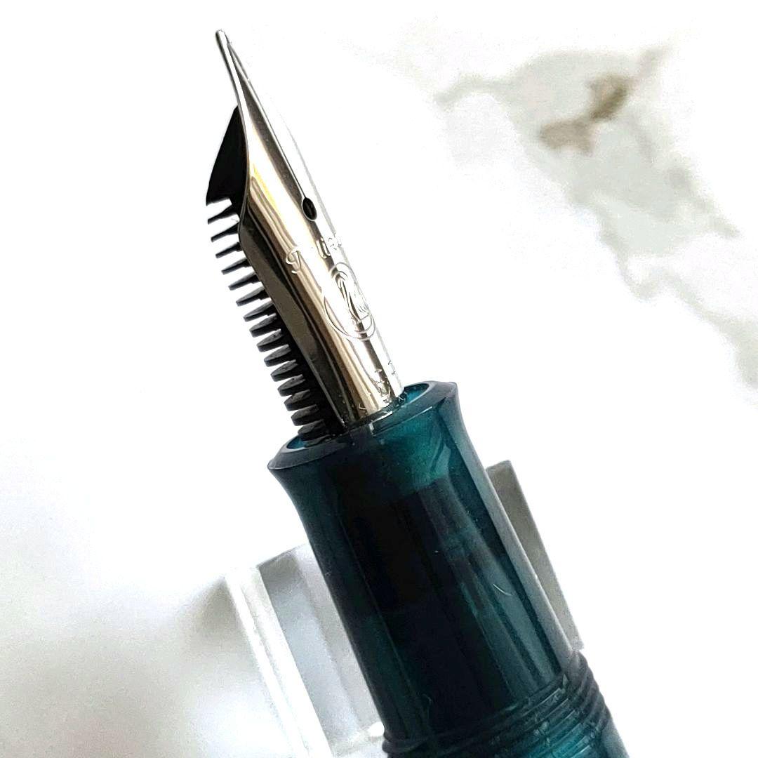 ぺリカン万年筆クラシックM205　アクアマリン　EF【2016年特別生産品】