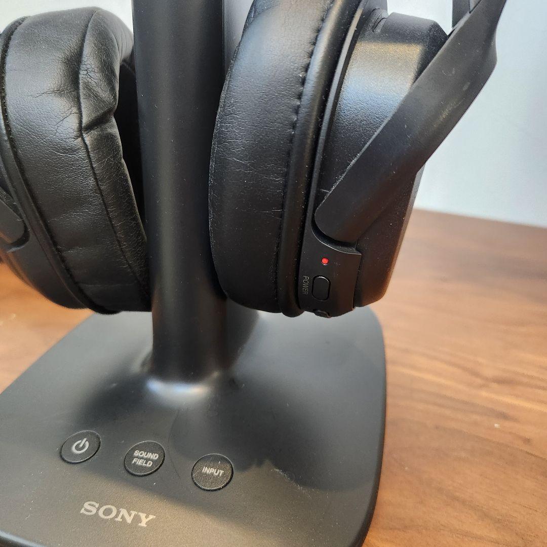 美品　SONY ワイヤレスヘッドホン　TMR-L600 WH-L600R