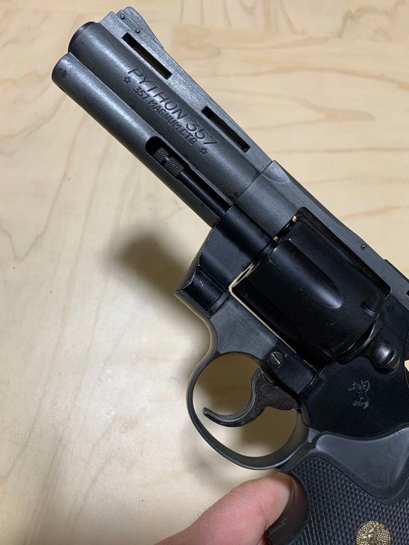 東京マルイパイソン4インチガスリボルバー 24連射　前期HW製