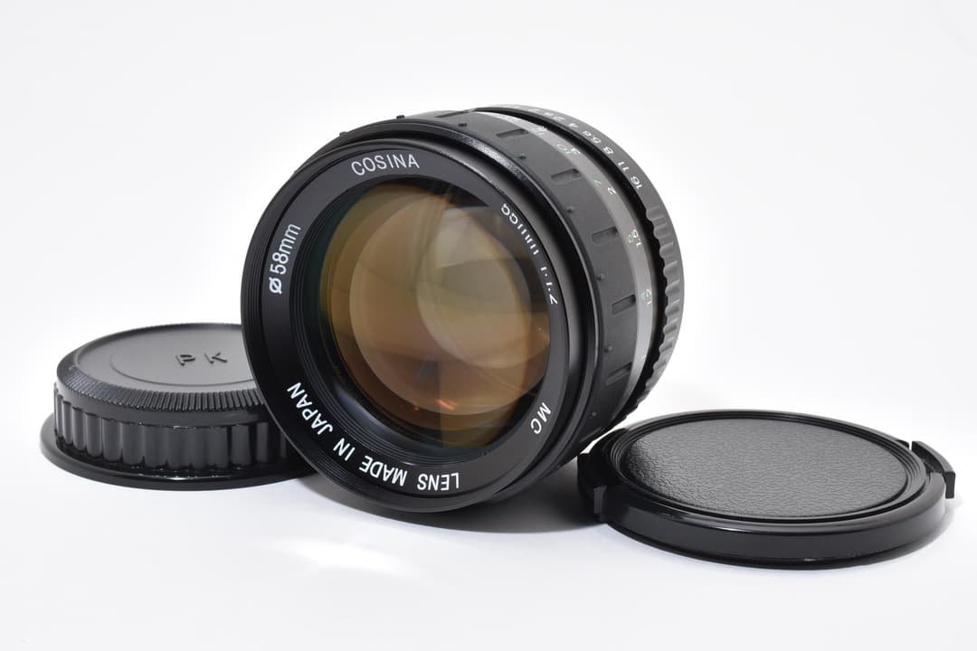 レンズ(単焦点) Cosina MC 55mm f1.2 for Pentax K 9418