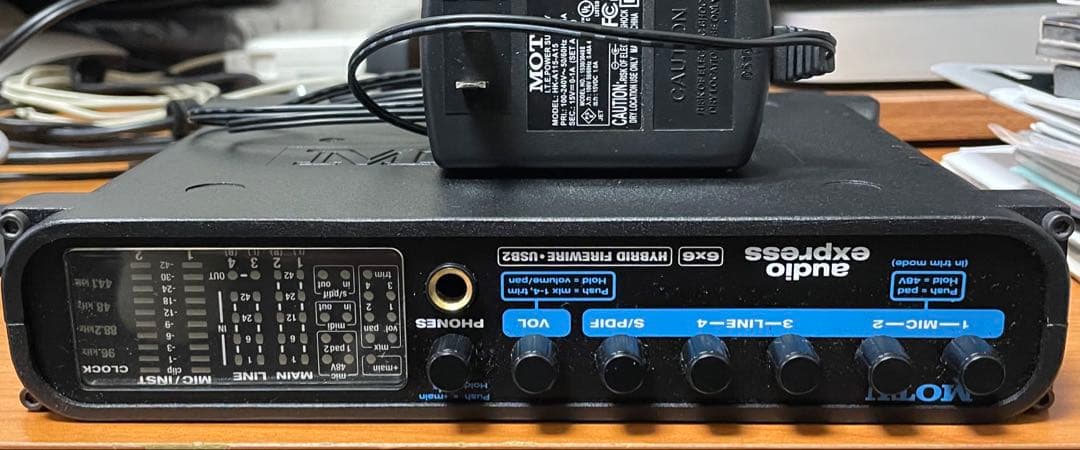 [美品] MOTU audio express オーディオインターフェイス