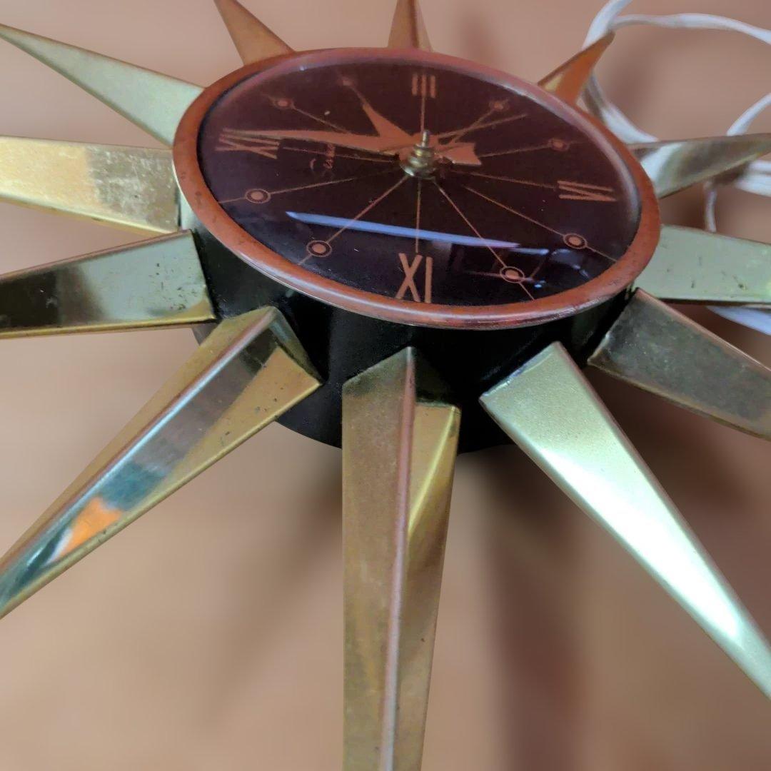 サンバースト時計